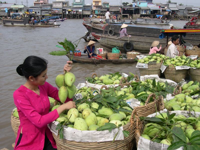 fruit in floating market